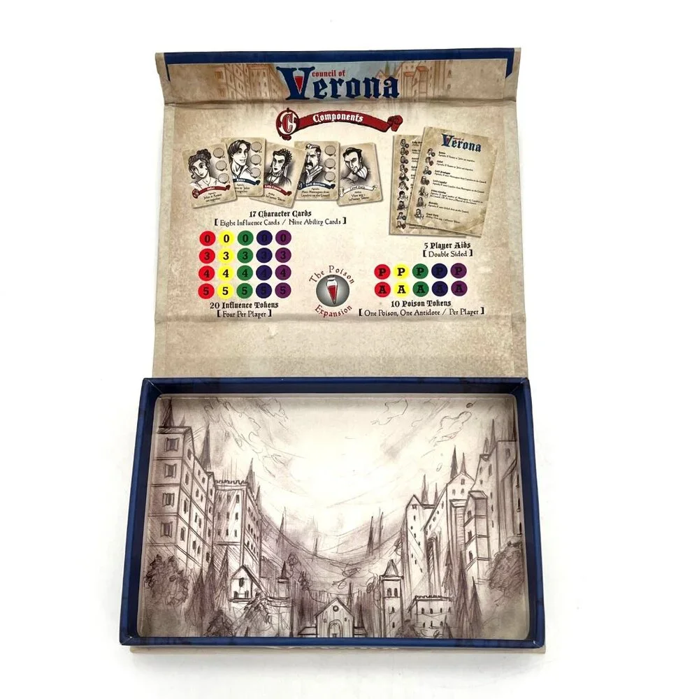 Romeo & Juliet Council Of Verona Card Game Michael Eskue Second Edition TableTop - Picture 9 of 16